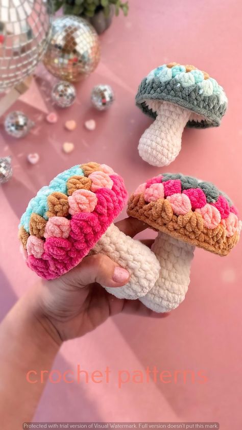 Whimsical Woodland Wonders: 10 Crochet Mushroom Patterns Cottagecore Crochet Pattern Free, Cottagecore Crochet Pattern, Crochet Monster Pattern Free, Crochet Whimsical, Woodland Crochet, Mushroom Patterns, Random Crochet, Whimsical Crochet, Interesting Crochet