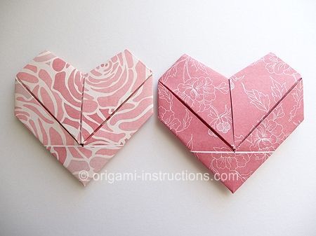 easy-origami-double-heart Hart Origami, Amazing Packaging, Origami Hearts, Origami Tattoo, Origami Gift Box, Origami Yoda, Origami Star Box, Origami Artist, Origami Envelope