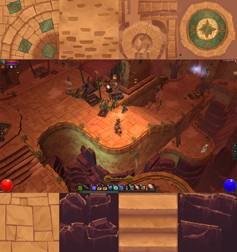 Torchlight 2, Hand Painted Textures, Texture Painting, The Game, Concept Art, Art Inspiration, Resolution, Hand Painted, Texture