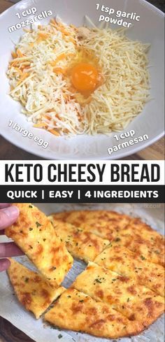 Keto Cheesy Bread, Cheesy Garlic Breadsticks, Comidas Keto, Plats Healthy, Garlic Breadsticks, Heels Aesthetic, Boiled Egg Diet Plan, Cheesy Bread, Keto Diet Food List