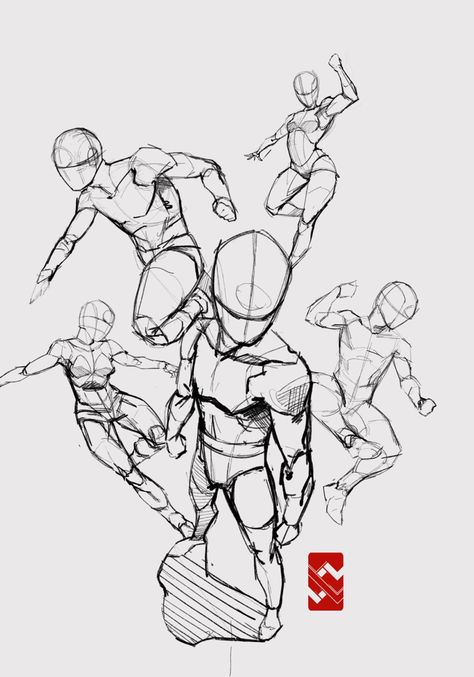 Battle Scene Drawing Reference, Duo Action Poses Reference Drawing, Bodies In Perspective, Foreshortening Poses Drawing, Power Poses Drawing Reference, Super Hero Poses Reference, Perspective Poses Drawing, Back To Back Pose Reference, Anime Action Poses