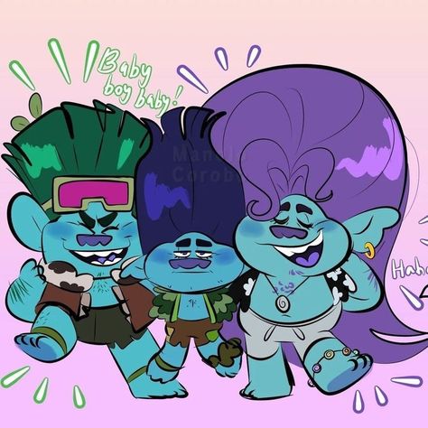 Trolls Band Together, Gem Drawing, Branch Trolls, Poppy And Branch, Trolls Movie, Hand Drawing Reference, Online Comics, Dreamworks Trolls, Boy Band