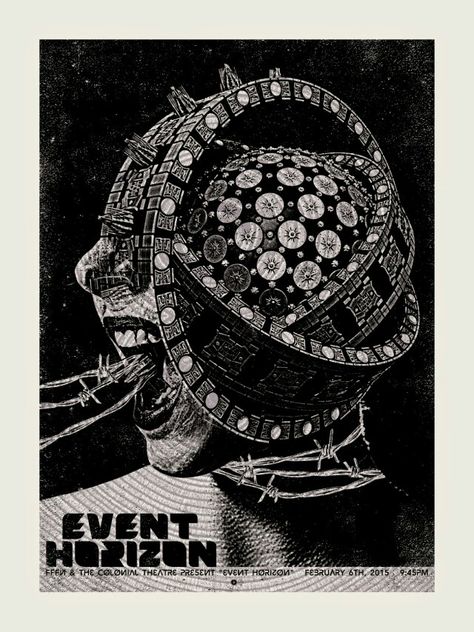 Event Horizon film poster  Fan art Marvel Movie Posters, Arte Hip Hop, Event Horizon, Horror Posters, Cosmic Horror, Arte Cyberpunk, Sci Fi Horror, E Mc2, Horror Movie Posters