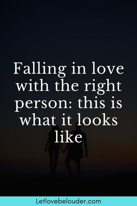 Falling in love with the right person: this is what it looks like Later In Life Love Quotes, What Healthy Love Looks Like, Fast Love Falling, Quotes About Falling In Love Fast, I Am Falling In Love With You, Stages Of Falling In Love, Signs Of Falling In Love, I Am Falling For You Quotes, What Does Falling In Love Feel Like