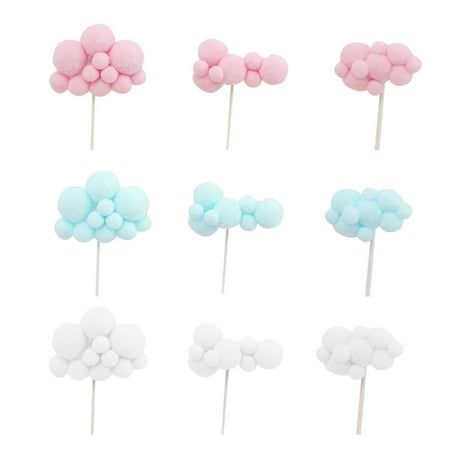 Specifications: Made of food grade paper material, soft and non-toxic. Different cloud shape can meet your kids' need. Suitable for decorating baby shower, kids' birthday party. Item Name: Cake Topper Material: Paper Features: Cloud Shape, Soft, DIY, Party Decor Big Style: Length: 9cm/3.54" (Approx.) Long Style: Length: 10cm/3.94" (Approx.) Small Style: Length: 5cm/1.97" (Approx.) Notes: Due to the light and screen setting difference, the item's color may be slightly different from the pictures. Cloud Centerpiece Baby Shower Ideas, Cloud Cake Topper, Cloud Party, Cloud Cake, Birthday Festival, Cloud Shape, Baby Shower Cake Topper, Cloud Shapes, Paper Material