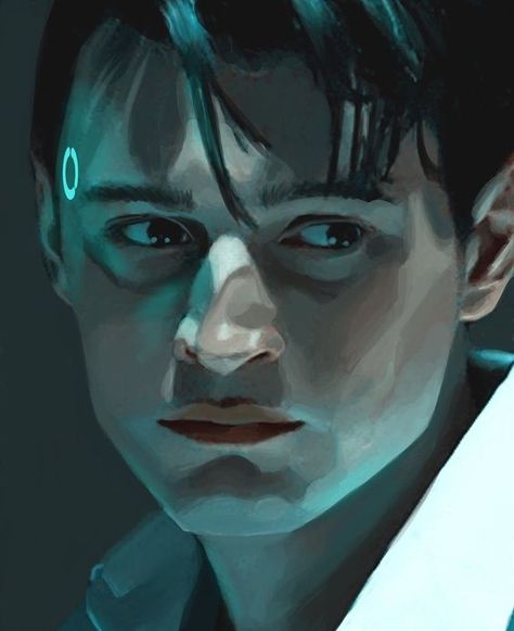 Connor Dbh Drawing, Detroit Become Human Painting, Detroit Become Human Drawings, Conner Detroit Become Human Fanart, Connor Rk800 Fanart, Detroit Become Human Connor Fanart, Rk800 Fanart, Connor Detroit Become Human Fanart, Android Fanart