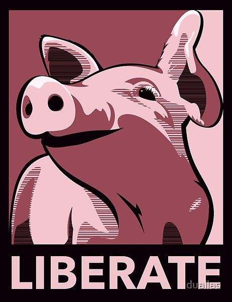 Vegan Activism Art, Vegan Aesthetic Art, Vegan Wallpaper, Vegan Poster, Pig Poster, Activism Art, Activist Art, Vegan Art, Vegan Design