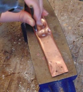 Copper Diy Projects, Copper Jewelry Diy, Handmade Copper Bracelet, Fold Forming, Black Smith, Copper Work, Metal Jewelry Making, Copper Crafts, Metal Forming