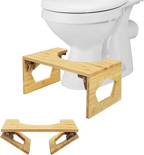 Amazon.com: Squatting Toilet Stool, Bamboo 8 Inch Toilet Potty Stool, Foldable Bathroom Poop Stool with Non-Slip Mat for Adults Children : Health & Household Squatting Toilet, Potty Stool, Plastic Stool, Toilet Stool, Bidet Attachment, Retail Market, Bathroom Toilets, Room Type, Toilet Seat