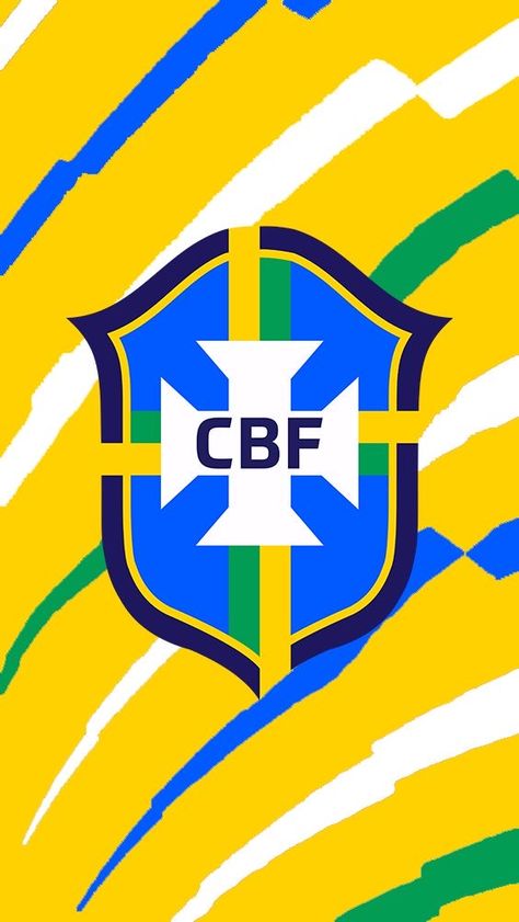 Brazil wallpaper. Copa Wallpaper, World Cup Logo, Brazil Wallpaper, Brazil Team, Brazil Football Team, Jersey Font, Brazil Art, Brazil Football, Fc Logo