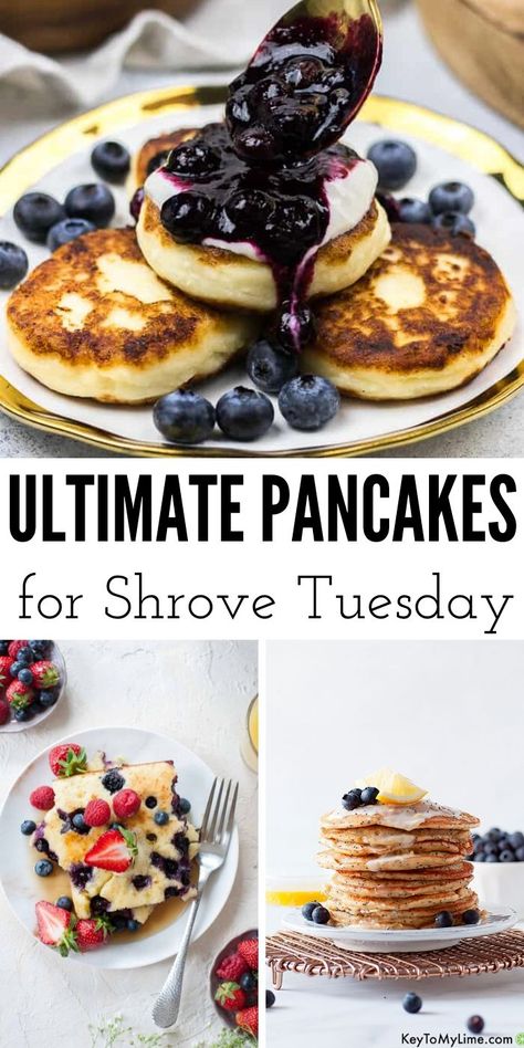 Shrove Tuesday Pancake Supper, Pancakes For A Crowd, Syrniki Recipe, Fat Tuesday Food, Shrove Tuesday Pancakes, Best Vegan Pancakes, Eating Pancakes, Pancake Tuesday, Pancake Party