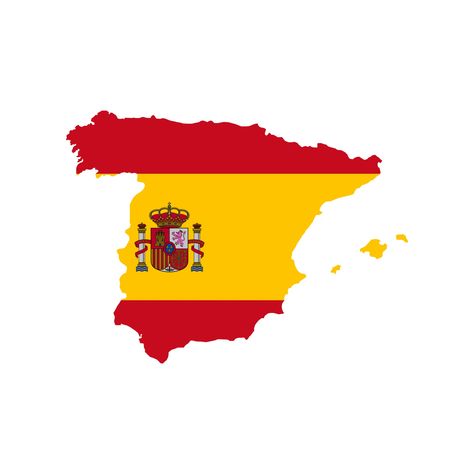 Spain Flag Aesthetic, Spain Clipart, Country Flags Icons, Spain Country, Spain Map, Ig Icon, Spanish Flag, Map Silhouette, Map Of Spain