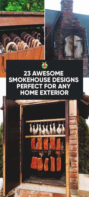 Do you enjoy smoking your meat? I mean, who doesn’t love homemade bacon or ham? Everyone should have some type of a smoker and make their own meat creations. It is so tasty! But how do you build a smoker? We show you a selection of awesome smokehouse designs that will suit any budget and backyard. Check it out here! Walk In Smokehouse, Smoker Ideas Building, Diy Cold Smoker How To Build, Home Made Smoker How To Build, Diy Smokehouse, Smokehouse Plans, Cold Smoker, Build A Smoker, Backyard Smokers