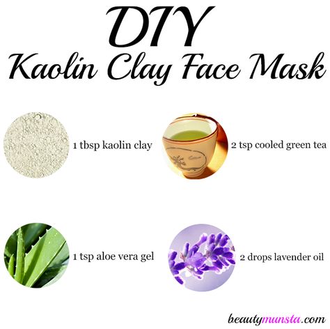 Use this kaolin clay face mask recipe to solve sensitive skin, clogged pores, blackheads and acne! Kaolin clay is also known as white clay and it is just as detoxifying as any other type of skin care clays out there. But what makes it special is that it’s very gentle and can be used on … Kaolin Clay Mask Recipe, Clay Face Mask Recipe, Skincare Homemade, Kaolin Clay Mask, White Clay Mask, Paradise Hills, Cucumber Face Mask, Type Of Skin, Tumeric Face Mask