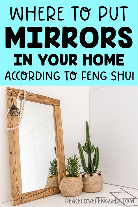 Feng Shui Mirror Placement Bedrooms, Bedroom Mirror Placement, Feng Shui Hallway, Mirror Placement Ideas, Feng Shui Bedroom Mirror, Feng Shui Living Room Layout, Mirrors In Living Room Ideas, Feng Shui Entryway, Mirror Feng Shui