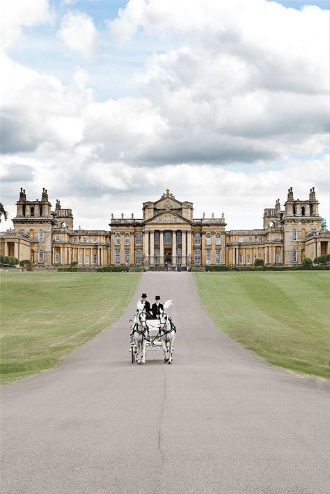 Blenheim Palace is a country house in Woodstock, Oxfordshire, England. It is the seat of the Dukes of Marlborough and the only non-royal, non-episcopal country house in England to hold the title of palace. Woodstock Oxfordshire, House In England, Princess Fantasy, Manor Homes, Oxfordshire England, Grand Wedding, English Castles, Blenheim Palace, Cathedral Architecture