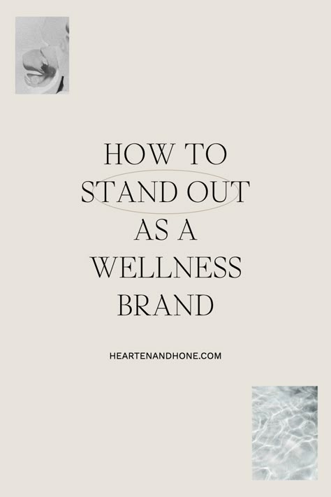 If you want to know the secrets of how big brands create such a fanbase, this post is for you. How can you set your brand apart from your competition? Here are six ways on how to stand out as a wellness brand: Read more from the blog! | what is a brand strategy | wellness coach branding | wellness coaching business | branding marketing strategy Branding For Health And Wellness, Wellness Brand Name Ideas, Branding For Coaches, Wellness Coach Branding, Wellness Consultant, Coaching Branding, Health Coach Branding, Wellness Coaching Business, Healing Coach