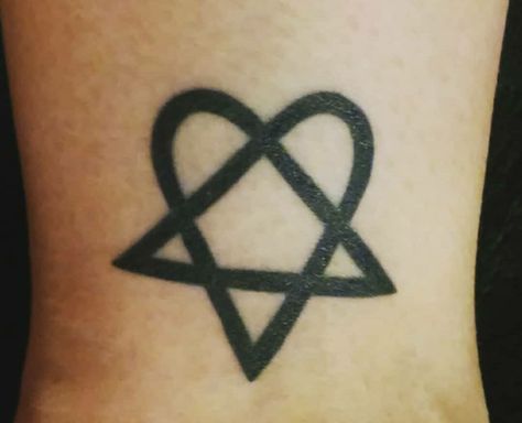 Type O Negative Tattoo, Emo Tattoo Ideas, Negative Tattoo, Gothic Tattoos, Emo Tattoos, Type O Negative, Gothic Tattoo, Cute Tattoos, Jesus Fish Tattoo