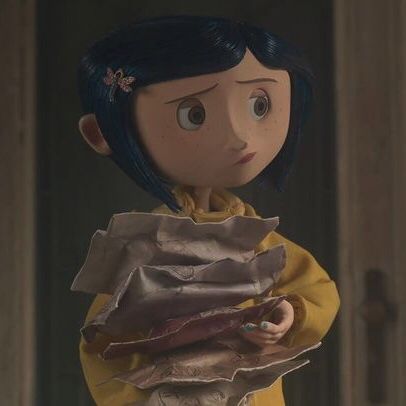 Coraline Pfp, Coraline Film, Coraline, Short Videos, Created By, Film, Hair, Blue