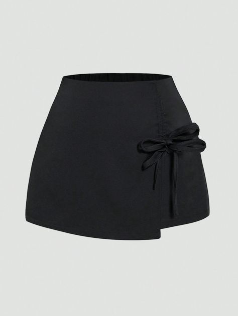 SHEIN MOD Plus Size Solid Color Drawstring SkirtI discovered amazing products on SHEIN.com, come check them out! Drawstring Skirt, Everyday Fashion Outfits, Plus Size Skirts, Black Casual, Casual Outfit, Skirt Pants, New Outfits, Plus Clothing, Chic Outfits