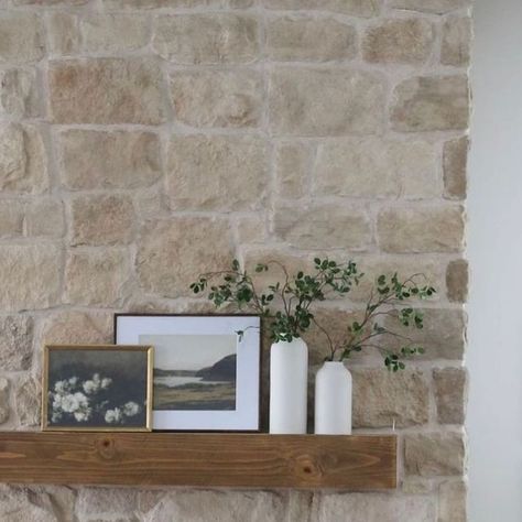 Creative Mines | Luxury Stone Veneer on Instagram: "Is it Fireplace Friday? It should be with all this snow everywhere. I want to curl up in front of this gorgeous Alpaca Orchard Limestone fireplace. So warm and inviting. #stoneveneer #masonry #fireplace #utah Repost @countrygirlhome" Limestone Fireplace Outdoor, Texas Limestone Fireplace, Traditional Mantle, Whitewash Stone Fireplace, White Wash Fireplace, Spec House, Tahoe Cabin, Fireplace Stone, Rustic Homes