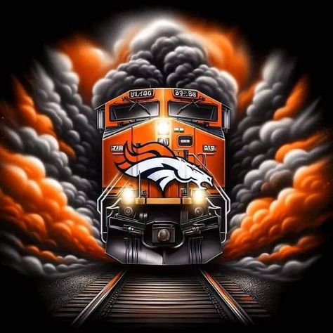 Denver Broncos Wallpaper, Broncos Wallpaper, Denver Broncos Logo, Go Broncos, Sports Wreaths, Denver Broncos Football, Broncos Football, Football Images, Broncos Fans