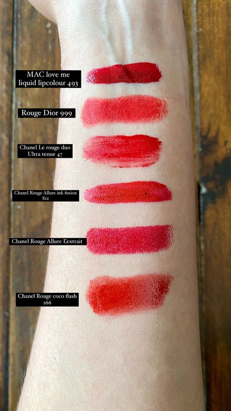 Dior 999 Lipstick, Dior Rouge 999, Rouge Dior 999, Magic Makeup, Dior Rouge, Makeup Product, Dark Nails, Dark Lips, Girl Tips