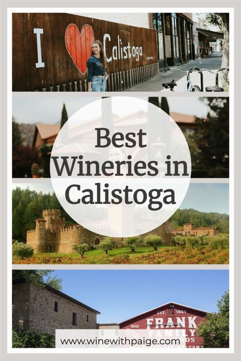 Nestled in the heart of Napa Valley, Calistoga is home to some of the best wineries in the world. With its stunning scenery and ideal climate, Calistoga is the perfect place to enjoy a glass of wine. From world-renowned vineyards to small, family-owned wineries, there is something for everyone in Calistoga. Here are just a few of the best wineries in Calistoga that you won't want to miss. Wineries In Temecula Ca, Napa Castle Winery, Calistoga Wineries, Map Of Napa Valley Wineries, Napa Valley Wine Tasting, Best Wineries In Calistoga, Italian Castle, Spa Getaways, Napa Wineries