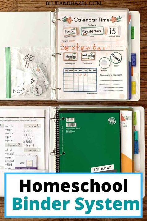 Homeschool Kindergarten Schedule Curriculum, Homeschool Classroom Setup Preschool, How To Plan Homeschool Week, Montessori, Homeschool Weekly Checklist, Working And Homeschooling, Kindergarten Homeschool Subjects, Homeschool Student Binder System, Homeschool Student Binder