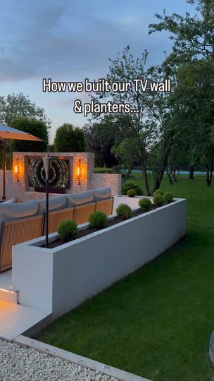 Outdoor Tv Wall Ideas, Outdoor Tv Wall, Outdoor Tv Area, Tv Outside, Tv Surround, Patio Tv, Deck Maintenance, Outdoor Makeover, Tv Area