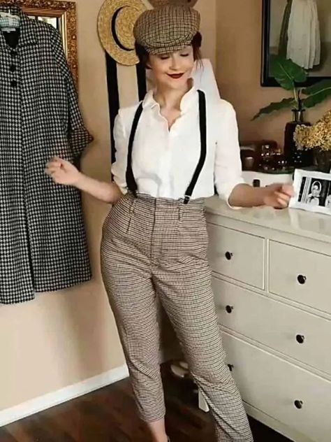 Women 1920s Fashion, 1920s Pants Outfit Women, 1920s Fashion Formal, Modern 1920s Fashion Outfits, Gatsby Party Outfit Women Pants, Prohibition Party Outfit, Prohibition Fashion, 20s Theme Party Outfit, 1920s Womens Fashion