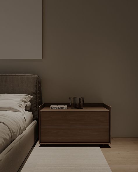 Minimalist Bedroom Cabinet, Night Stand Decor Ideas, Night Table Design, Night Stand Design, Night Stand Ideas, Night Stand Decor, Modern Night Table, Bedroom Night Stand, Night Stand Table