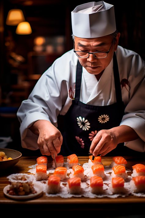 Meet Kazuki, a sushi virtuoso whose hands craft not just dishes, but edible art. In the heart of a traditional Japanese haven, his precision transforms seafood into a vibrant dance of flavors and colors. 🎨🍱 Let his mastery awaken your senses. Explore more culinary marvels and hit that Follow button to savor moments of gastronomic delight! 📸🍣 #SushiArtistry #CulinaryCraft #TasteTheTradition Dive into the exquisite world of flavor with a tap below and join us – follow now! 🍽️📌 Hands Craft, Sushi Master, Japanese Sushi, Inspiring Stories, Follow Button, Edible Art, Traditional Japanese, Inspirational Story, Japanese Traditional