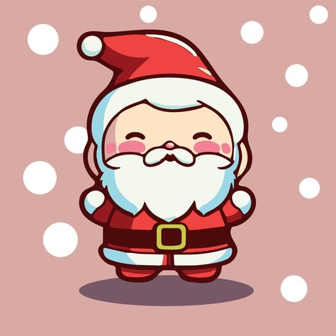 Christmas Pictures To Draw, Merry Christmas Drawing, Santa Illustration, Santa Claus Drawing, Santa Cartoon, Easy Christmas Drawings, How To Draw Santa, Winter Drawings, Tree Icon