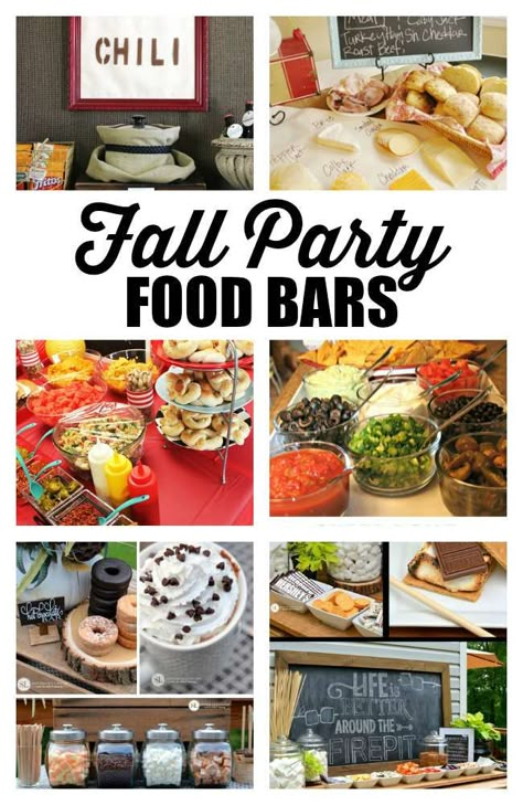 Thinking of hosting a party this autumn? Fun and simple fall party ideas. From a cleaning checklist to food bar ideas, you'll be inspired to throw a fall outdoor party! Outdoor Fall Parties, Outdoor Party Foods, Food Bar Ideas, Fall Party Ideas, Party Food Bars, Fall Party Food, Party Food Bar, Fall Harvest Party, Backyard Bbq Party