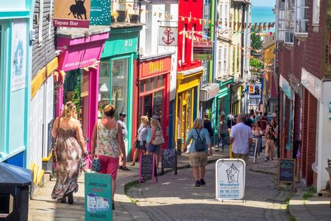 Why Folkestone, Kent, is one of the best places to live 2023 Folkestone Kent, Minish Cap, Box Park, Places To Live, Tapas Bar, Seaside Resort, Best Places To Live, Skate Park, Annie Sloan