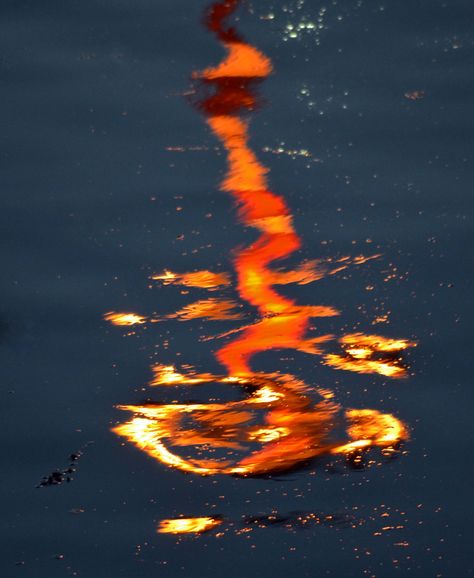 Fire In The Ocean, Water Fire Aesthetic, Fire Water Aesthetic, Fire Aesthetic Element, Water And Fire Aesthetic, Fire And Water Aesthetic, Fire X Water, Fire And Water Art, Fire In Water