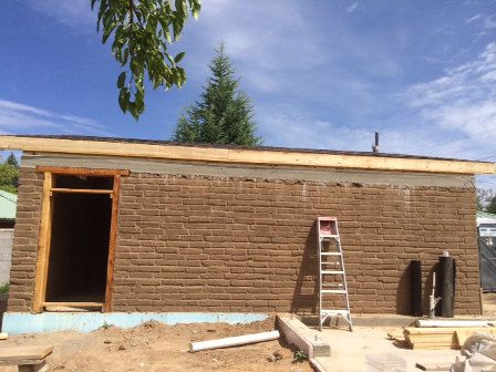 Adobe Construction Gallery Adobe Brick House, Adobe Building, Mud House, Adobe House, Cob House, Natural Building, House Things, Green Building, Home Construction