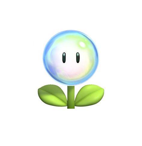 Flower Png Icon, Cute Flower Icon, Flower App Icon, Bubbles Icon, Mario Icons, Bubble Flowers, Flowers Icon, Mario Png, Bubble Icon