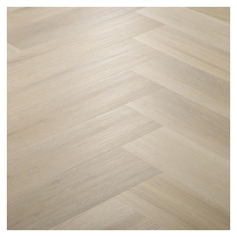 Introduce striking patterns into a home with this herringbone Karndean flooring, which is hardwearing and comes in a neutral oak tone. Kardean Flooring Light Oak, Karndean Flooring, White Ash, Engineered Hardwood Flooring, Luxury Vinyl Flooring, Hardwood Flooring, House Flooring, Engineered Hardwood, Light Oak