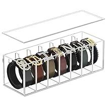 Storage For Closet, Baseball Card Displays, Closet Storage Accessories, Belt Rack, Belt Organizer, Belt Storage, Belt Display, Clear Belt, Acrylic Storage