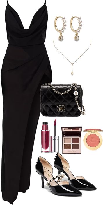 piano concerts Outfit | ShopLook Piano Concert Outfit, Black Dresses Formal, Audition Outfit, Luxury Eyeshadow, Piano Concert, Ideas For Date Night, Cocktail Party Outfit, Outfit Polyvore, Cocktail Outfit