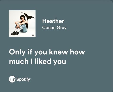 Musica Spotify, Conan Grey, Songs That Describe Me, The Best Songs, Meaningful Lyrics, Song Lyric Quotes, Spotify Lyrics, Music Quotes Lyrics, Lyrics Aesthetic