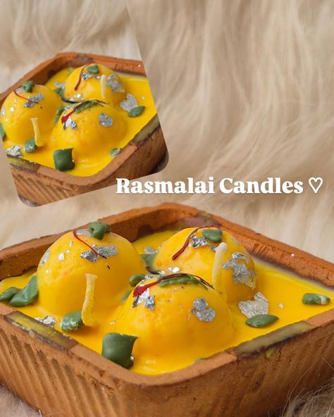 Mithai Madness♡ . This Diwali, indulge in sweets while you stare at them as well 🫣 DM for information/customisations/bulk orders 🫶🏻 . Moulds from : @candleabbys @resin_supplies_by_theoartsoul . #mithai #mithaibox #mithaicandle #candleaddict #candlesofinstagram #candles #candlelover #candleshop #candle #candlemaking #mydrunkcanvas Candle Moulds India, Laddoo Candle, Mithai Boxes, Candle Moulds, Candle Designs, Resin Making, Bulk Candles, Boyfriend Anniversary, Morning Video