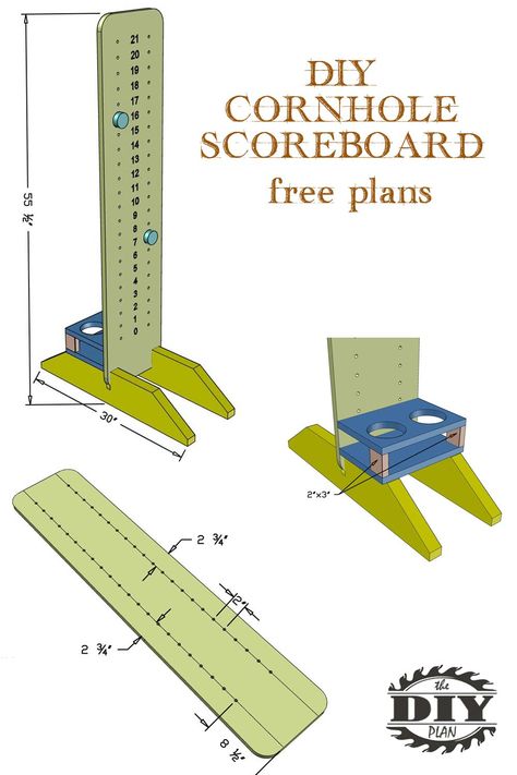 Visit our website for free tutorial and printable PDF of how to build a cornhole scoreboard. Build it with construction lumber using basic tools.  #freeplans #woodworking #diywoodworking #woodworkingplans #buildityourself #woodworkingideas #cornholescoreboard #diycornhole #outdoorgames #cornholeboards #diycornholeboards #backyard Cornhole Scoreboard, Kids Woodworking Projects, Diy Cornhole, Outdoor Yard Games, Diy Cornhole Boards, Cornhole Boards Designs, Diy Yard Games, Corn Hole Diy, Cornhole Designs