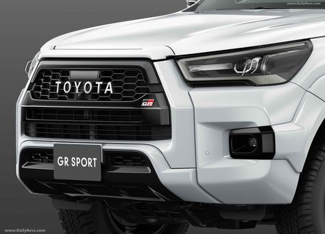 2021 Toyota Hilux Z GR Sport | DailyRevs.com Hilux Gr Sport 2022, Hilux Gr Sport, Sports Gallery, Jeep Wrangler Rubicon, Suv Trucks, Sports Images, Sport Seats, Wide Body, Latest Cars