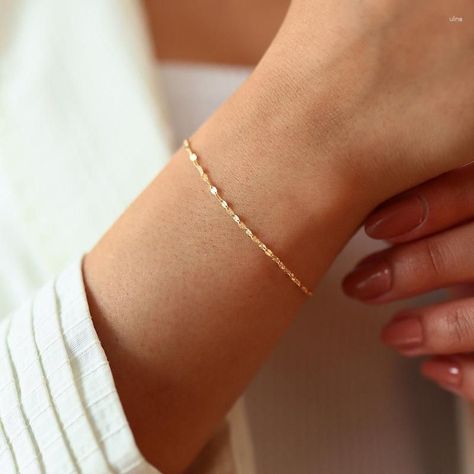 Real Gold Bracelet, Fantasy Earrings, Solid Gold Bracelet, Bar Necklace Personalized, Bracelet Minimalist, Snake Jewelry, Bracelet Dainty, Gold Bar Necklace, Dainty Bracelet