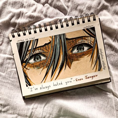 Sketchbook Anime Ideas, Attack On Titan Drawing Sketches, Attack On Titan Drawings, Attack On Titan Painting, Drawing Attack On Titan, Attack On Titan Sketch, Attack On Titan Drawing, Indie Drawings, Anime Drawing Books