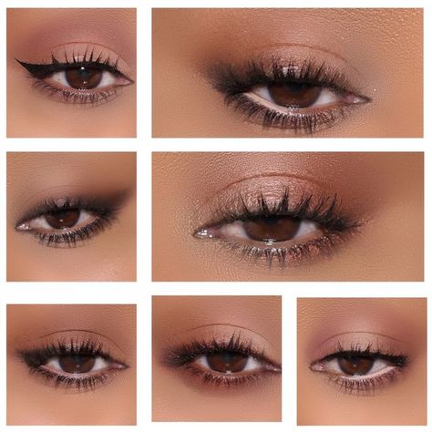 SmithaDeepak On YouTube on Instagram: "🎥New Video Alert!! 7 days and 7 ways….here are 7 simple neutral eye looks for everyday of your week (especially to work). Link in bio …..link in bio 👆 Deets: @jordanacosmetics Easyliner – black @jordanacosmetics Easyliner Brown Suede @rimmellondonus Scandal Eyes Waterproof Kohl Eyeliner - Nude @colourpopcosmetics Bare Necessities Eyeshadow Palette @wetnwildbeauty Megaclear Mascara, Transparent @benefitcosmetics Roller Lash Curling & Lifting Mascara @MAK Neutral Brown Eyeshadow, Smokey Eye Palette, Smokey Cat Eye, Taupe Eyeshadow, Roller Lash, Smoky Eyeshadow, Light Makeup Looks, Smokey Eyeliner, Simple Eyeshadow