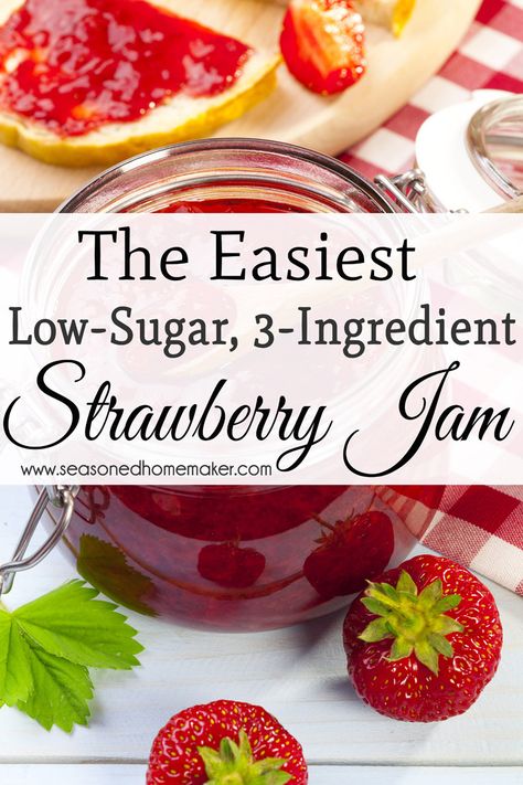 Do you love Homemade Organic Strawberry Jam? This is the easiest way to make fresh, organic Strawberry Jam. This recipe is for a single batch of Strawberry Jam that can be made in 15 minutes. It only uses 3-ingredients and is pectin-free. Best of all, this recipe works for other fruits, as well. Aip Foods, Easy Strawberry Jam, Make Jam, Strawberry Jam Recipe, Weight Maintenance, Jam And Jelly, How To Make Jam, Jelly Recipes, Easy Strawberry